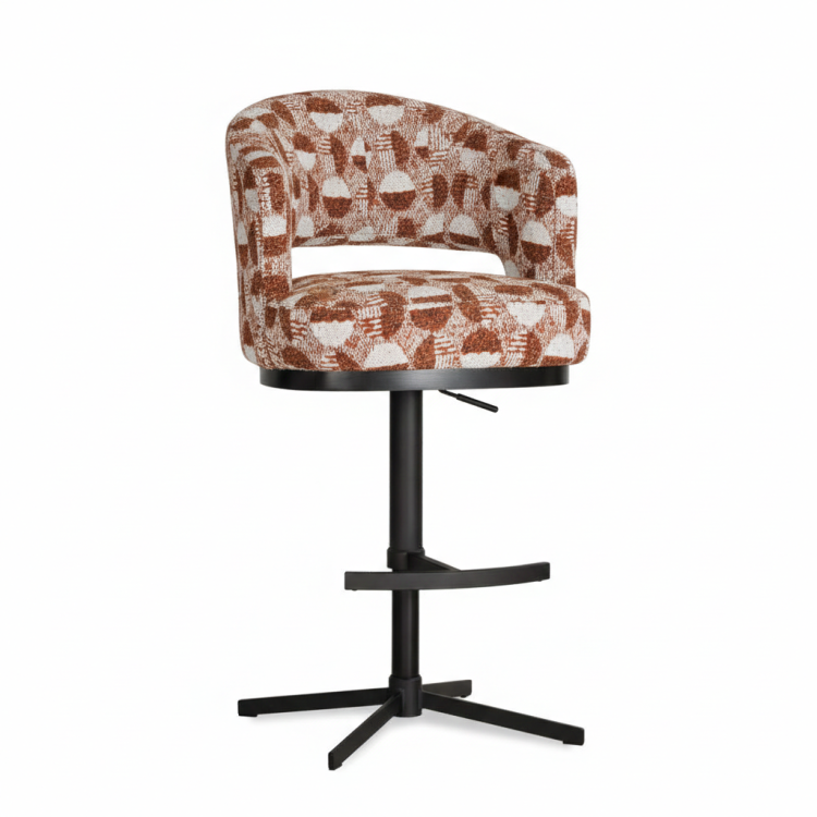 The Hague by Mek Design Bar Stool Mondo Red.png