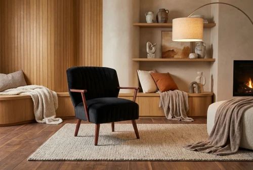 Retro Occasional Chair by MEK Design