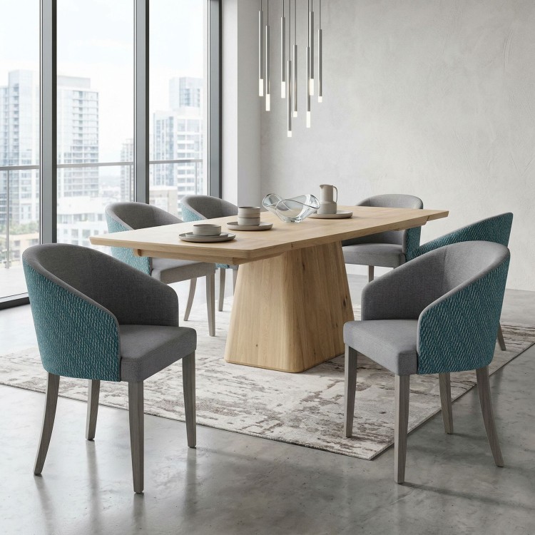Bristol x Sundbury velvet Zenn x Romeo Dining Chair and Artigiano Dining table set.jpg
