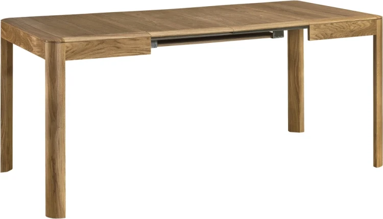 The Moss extendable table solid oak wood