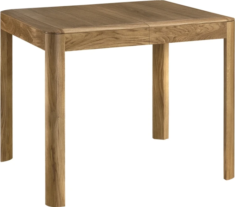 The Moss extendable table solid oak wood