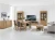 The Moss extendable table solid oak wood