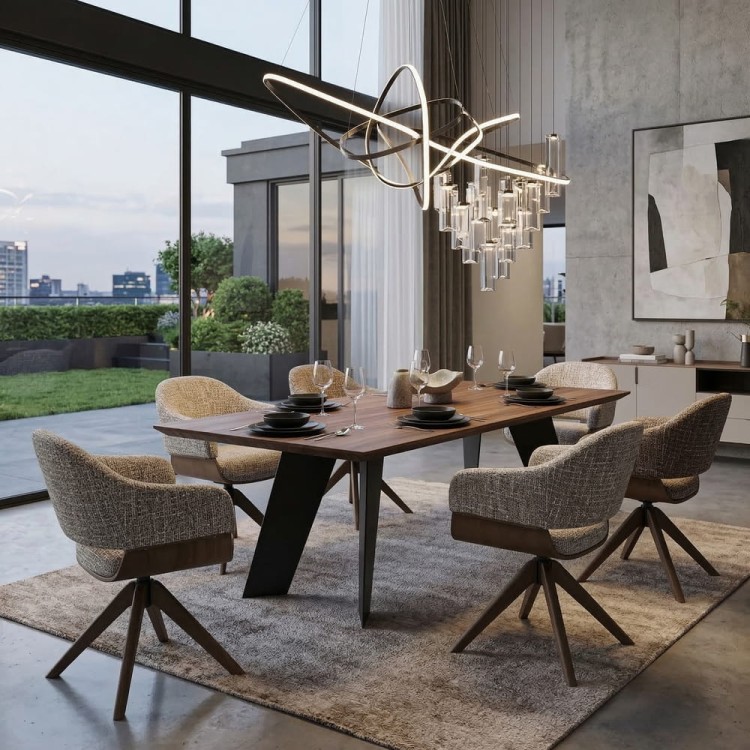 Venus Swivel Chair with Ponti Dining table.jpg