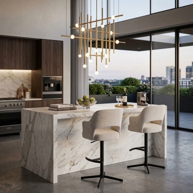 Arbury – Swivel Bar Stool with Gas Lift