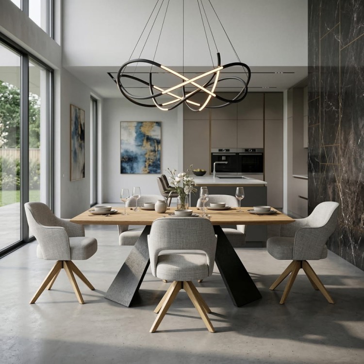 Arbury Swivel Dining Chair