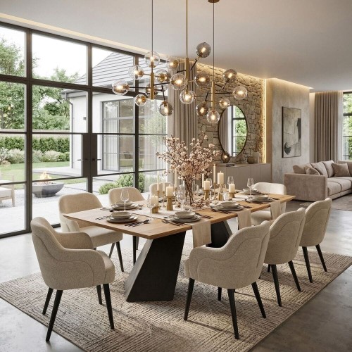 Aurin Supreme set with dining table
