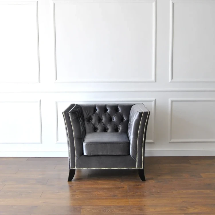 Club Soho- British Handmade Sofa Chesterfield Style or Set with Pouf and Armchairs by MEK design (2).webp