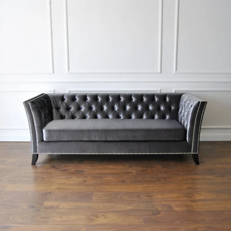 Club Soho- British Handmade Sofa Chesterfield Style or Set with Pouf and Armchairs by MEK design (7).webp