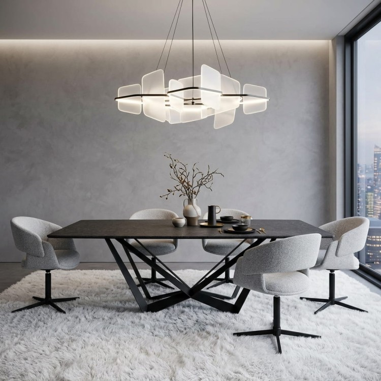 Calderon Swivel Chair on Castors