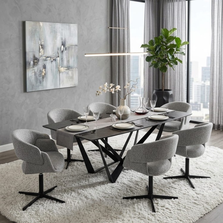 Calderon Swivel Chair on Castors