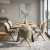 Highbury Two‑Tone Swivel Dining Chair