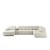 Bloom Luxury 5 Seater Corner Sofa with electric seat extension Upholstered