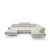 Verona III Corner Sofa – Grand Luxury with Electric Headrest &amp; Deep Seat Extension