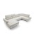 Verona III Corner Sofa – Grand Luxury with Electric Headrest &amp; Deep Seat Extension