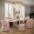 Aria Dining Chair with Fabric Fluffy by MEK Design London.jpg