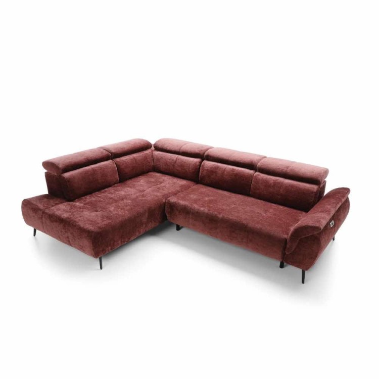 Verona II – Corner Sofa with Electric Headrest