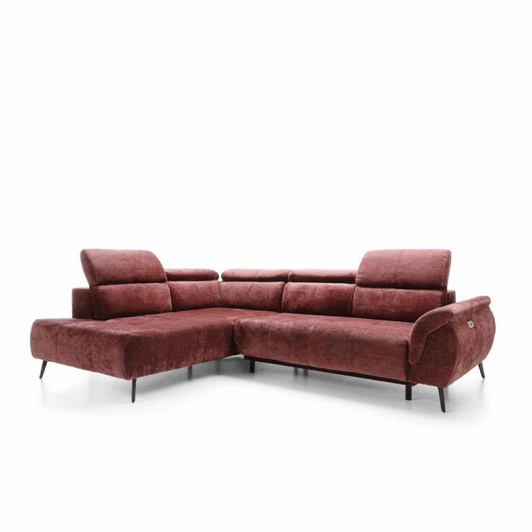 Verona II – Corner Sofa with Electric Headrest