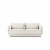 Yves medium and modern sofa, custom made textile