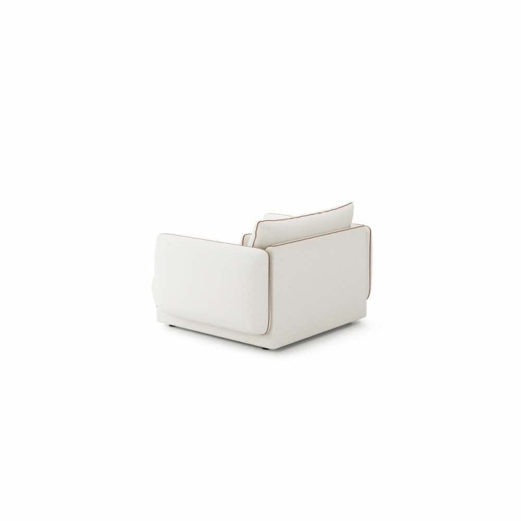 Yves Armchair Modern optional Armrest and Textile to choose