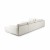 Yves L modern modular corner sofa, custom made textile