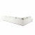 Yves L modern modular corner sofa, custom made textile