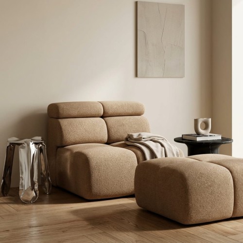 Love seat chair with pouf, Bloom.jpg