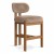 ISOLA  is a prestigious bar stool that easily fits into many interiors-Fluffy collection
