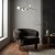 Marlow Curved Armchair