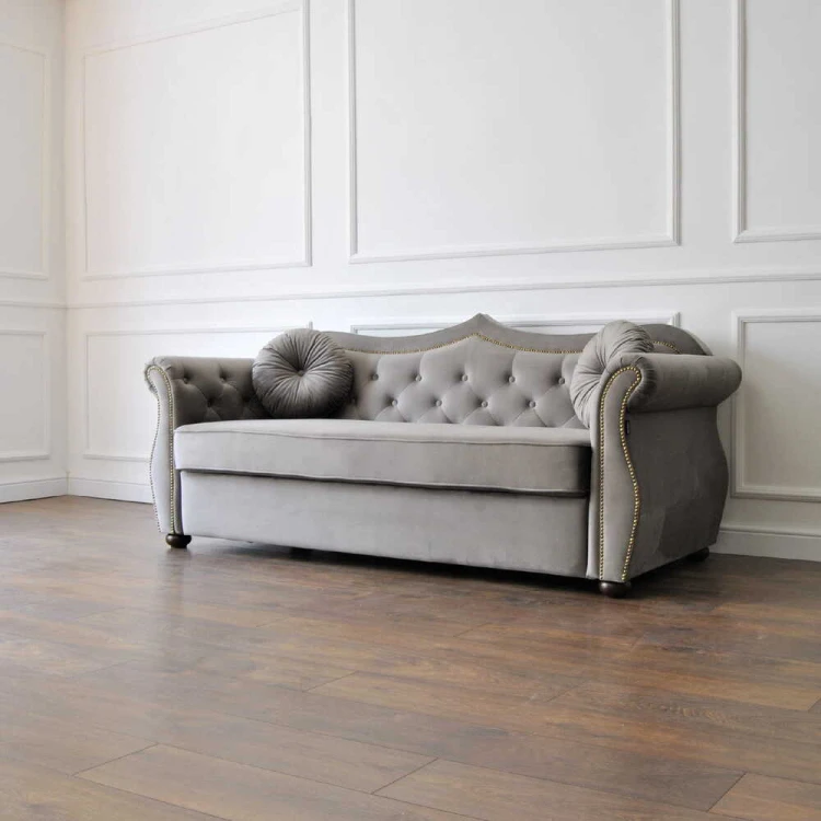 Savoy - Glamour Sofa or Sofa Bed, Chesterfield Stylish Timeless 3.jpg