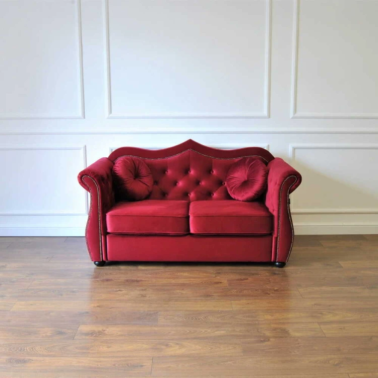 Savoy - Glamour Sofa or Sofa Bed, Chesterfield Stylish Timeless.jpg