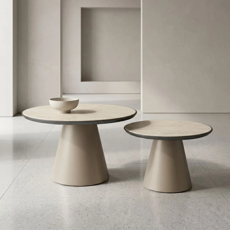 Tao with Travertine top and ral 1035.jpg