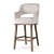 Arbury – Bar Stool with Wooden Base