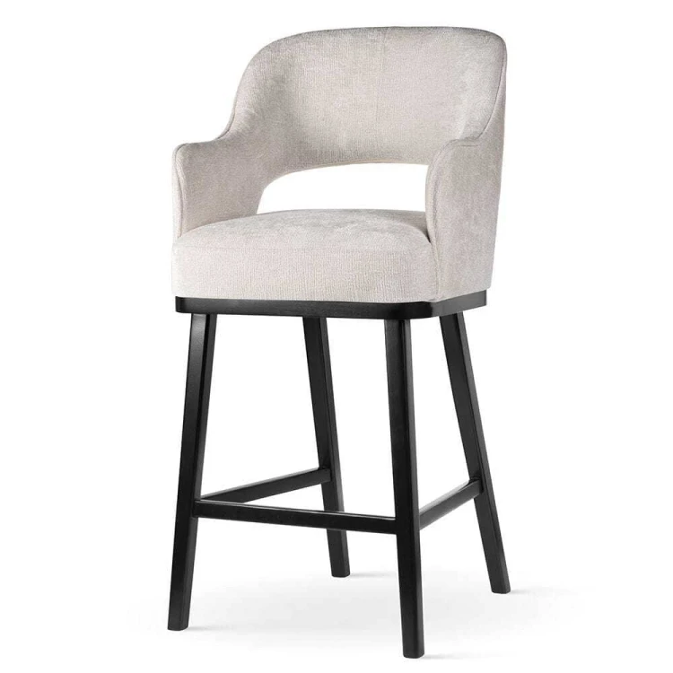 Arbury – Bar Stool with Wooden Base