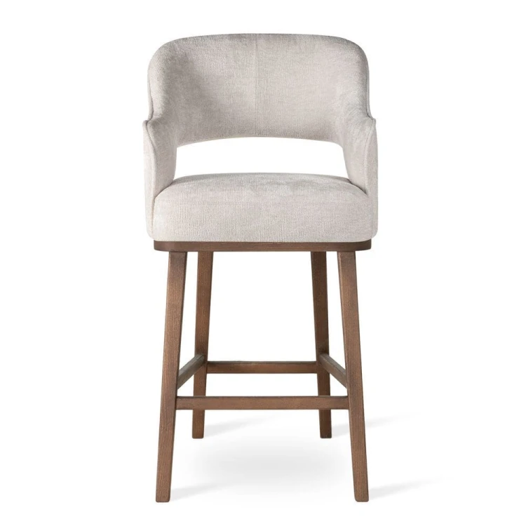 Arbury – Bar Stool with Wooden Base