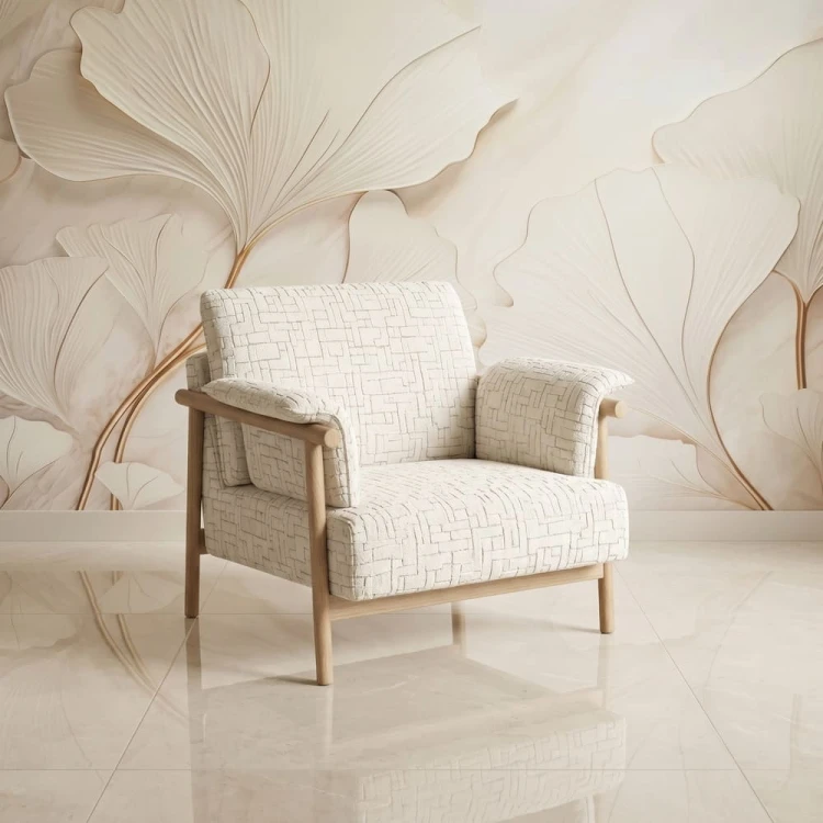 Hokkaido Armchair with Clarke Clarke Kupka fabric.jpg