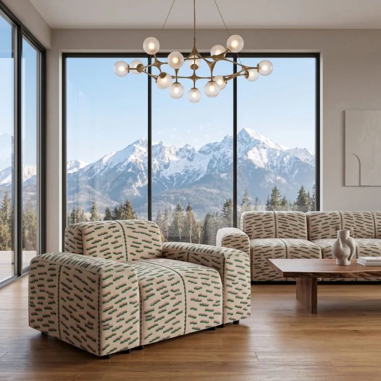 Livio Armchair in Italian Luxury Dedar fabric Tiger Beat.jpg