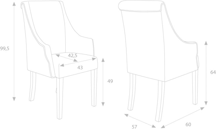 Simple Snowdonia- Solid Wood Chair, Stylish Handcrafted Dinning Chair10
