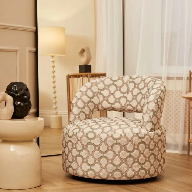 The Blossom Swivel Accent Chair