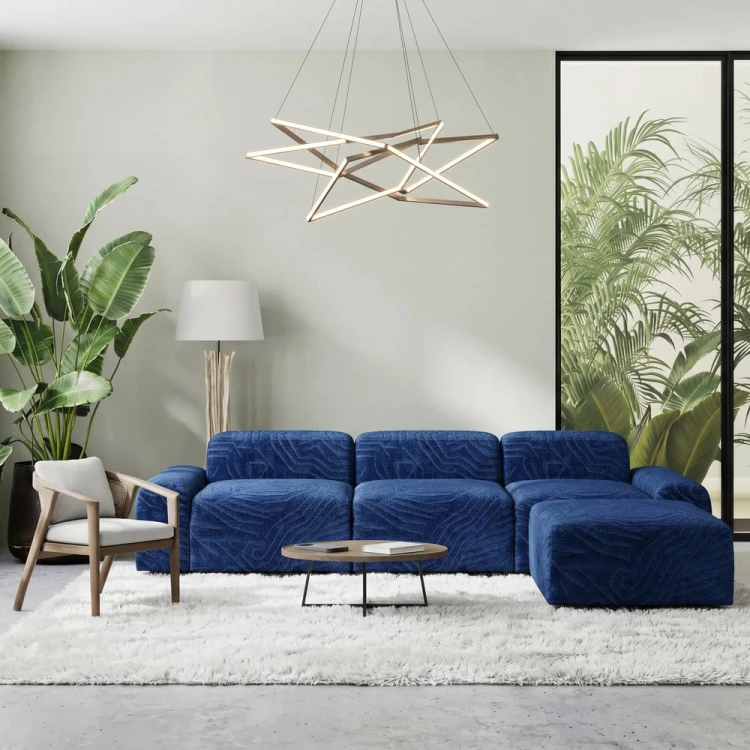Livio 3-seater corner sofa in Dedar fabric.jpg