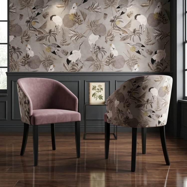 Lorenzo Dining Chair – Retro‑Modern Elegance &amp; Comfort in Amsterdam Mercis fabric and Amstel fabric.jpg