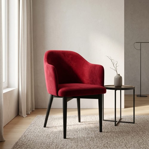 Louis Dining Chair in Venus Velvet(1).jpg