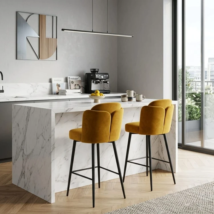Highbury Bar Stool, Designer Breakfast Stool