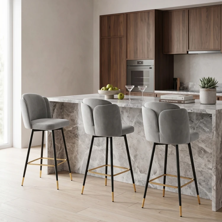 Highbury Bar Stool, Designer Breakfast Stool
