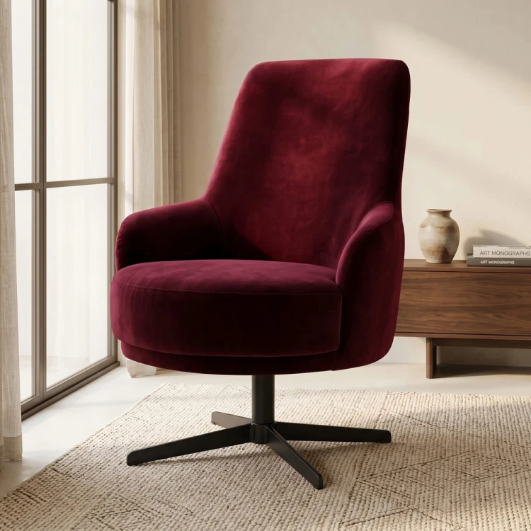 Calma Swivel Armchair in Madison Velvet(1).jpg