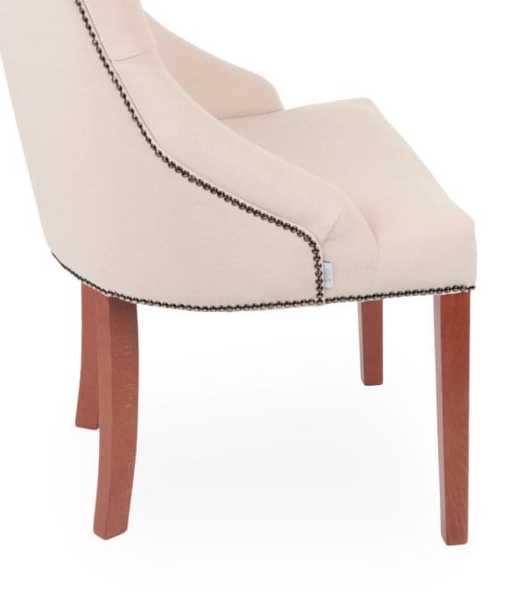 Sissi- Solid Wood Chair, Custom Made with Tacks16