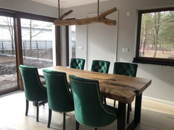 Sissi- Solid Wood Chair, Custom Made with Tacks22