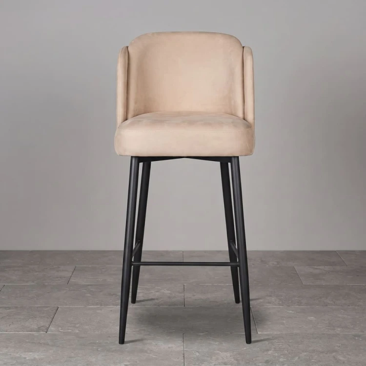 Highbury Bar Stool in Nubuck Aquaclean.jpg
