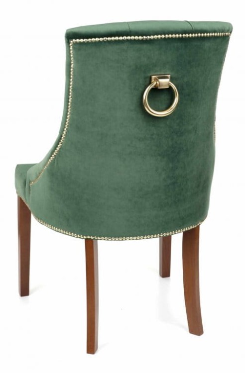 Sissi 3- Dining Chair, Custom Made with Knocker and Tacks27