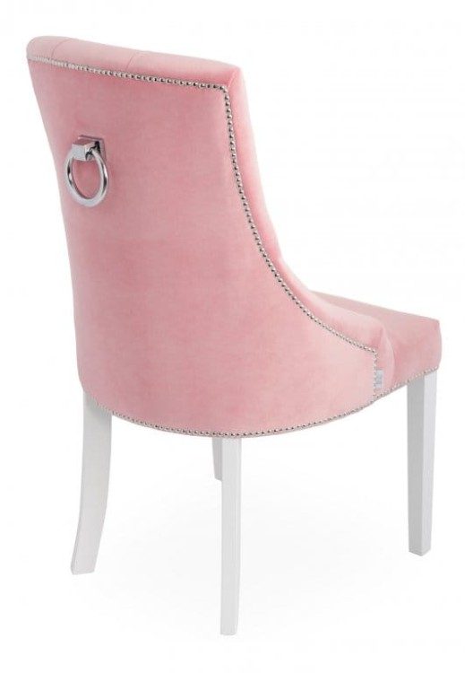 Sissi 3- Dining Chair, Custom Made with Knocker and Tacks32