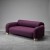 Calder Sofa — 3‑Seater